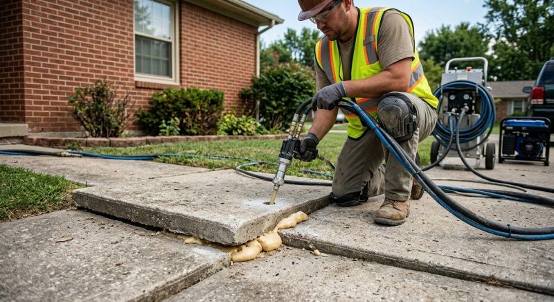 Concrete Poly Jacking in Miami Dade County, FL