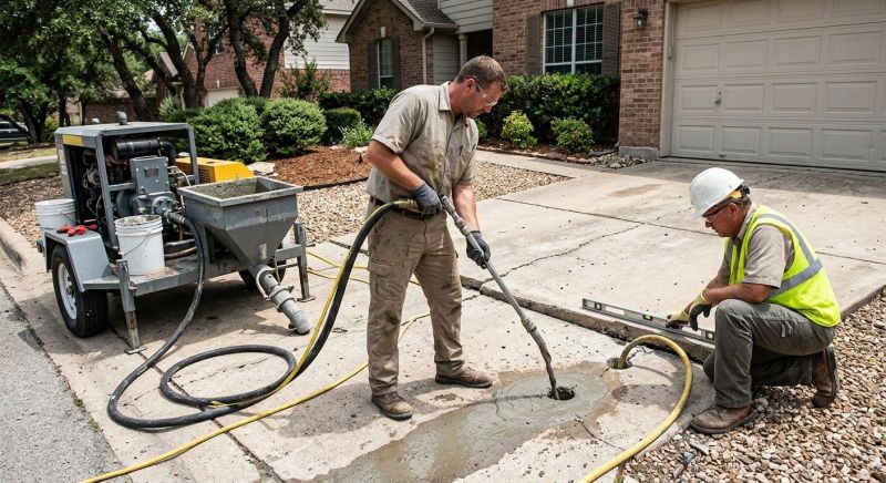 Driveway Slab Lifting in Corpus Christi, TX