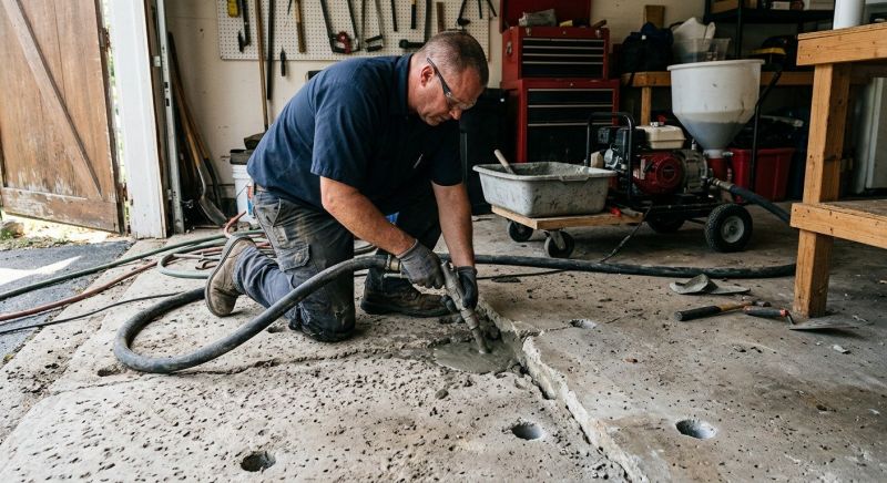 Garage Settling Repair in San Antonio, TX
